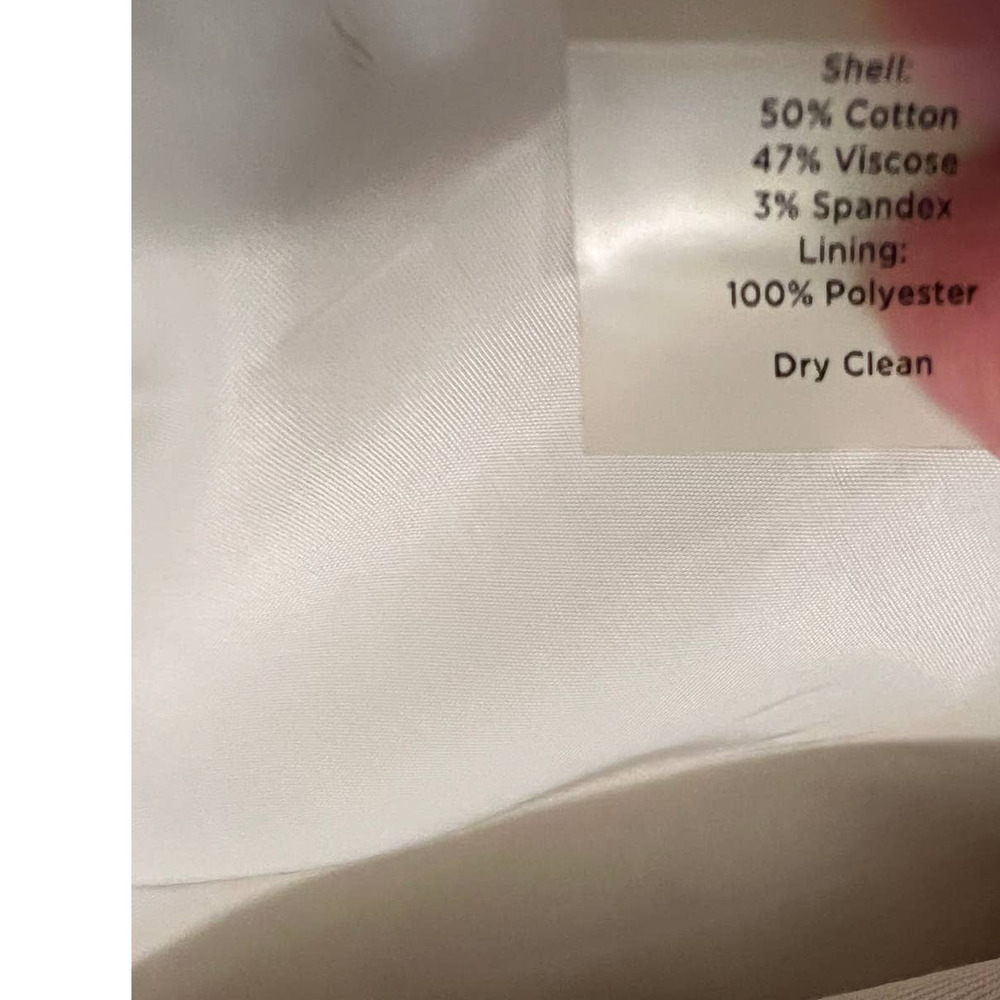 Talbots Jacket In Cream With Front Pockets And Tw… - image 4